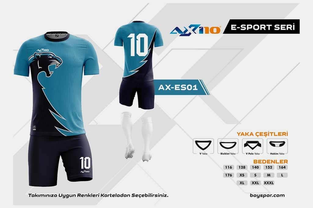 Axi10 AX-ES01 Dijital E-Sport Forması: Oyununuzu Tarzınızla Yansıtın