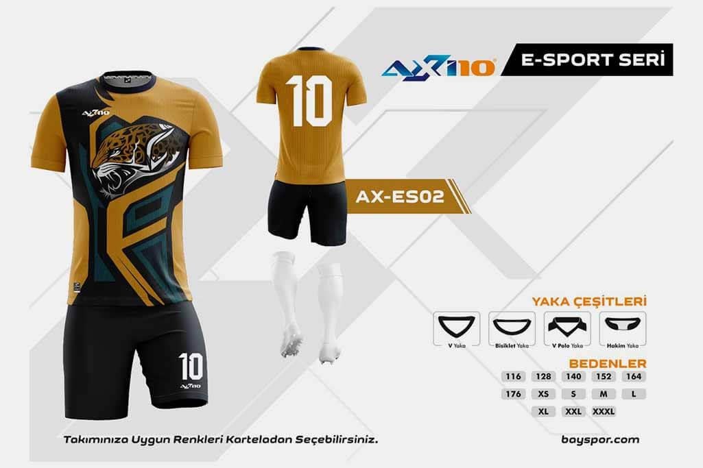 Axi10 AX-ES01 Dijital E-Sport Forması: Oyununuzu Tarzınızla Yansıtın