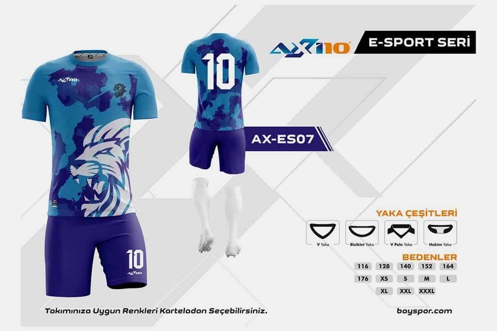 Axi10 AX-ES07 Dijital E-Sport Forması: Oyununuzu Tarzınızla Yansıtın
