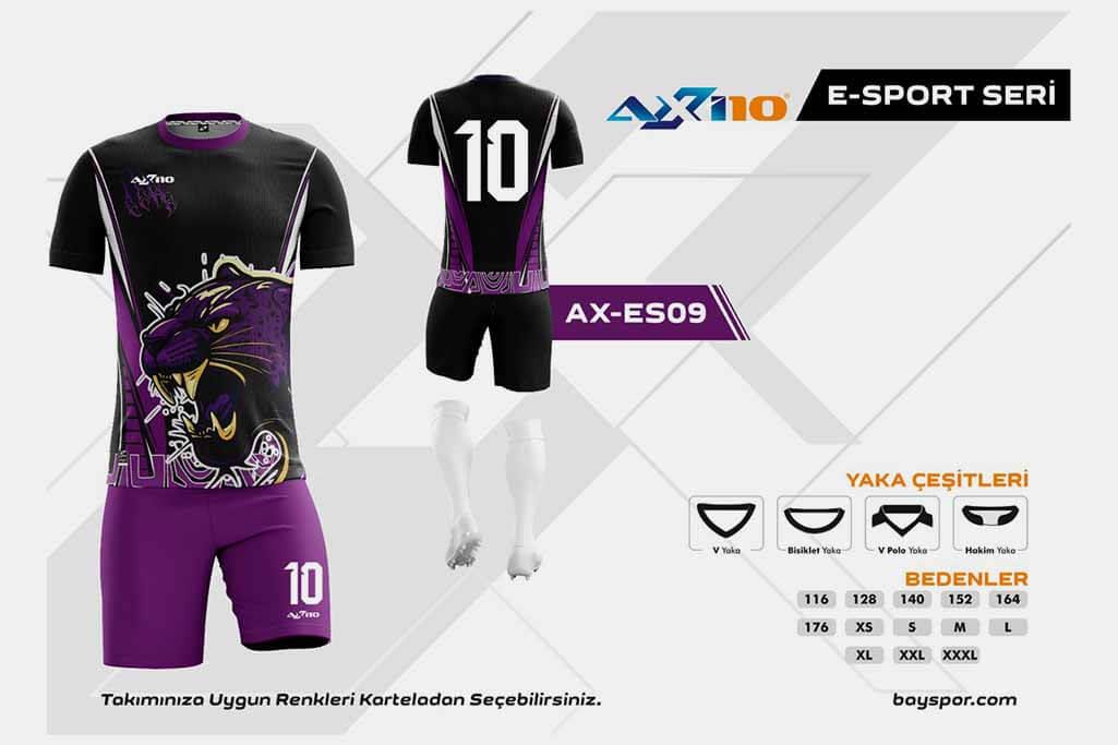 Axi10 AX-ES09 Dijital E-Sport Forması: Oyununuzu Tarzınızla Yansıtın