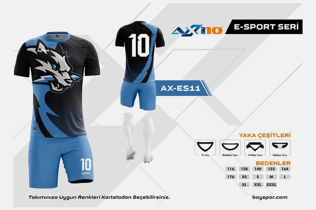Axi10 AX-ES11 Dijital E-Sport Forması: Oyununuzu Tarzınızla Yansıtın