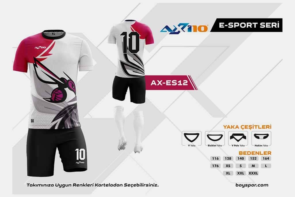 Axi10 AX-ES12 Dijital E-Sport Forması: Oyununuzu Tarzınızla Yansıtın