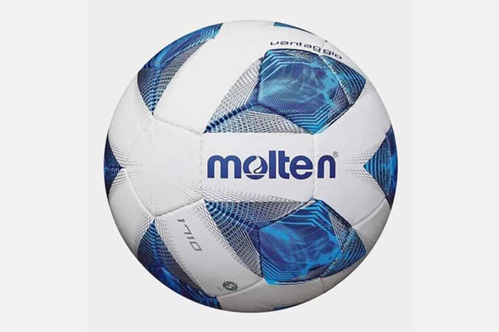 Molten F4A1710 Parlak Sentetik Deri El Dikişli Futbol Topu No:4