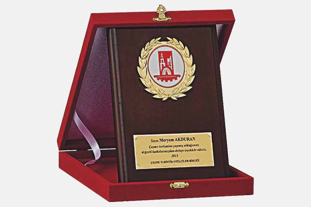 Bayspor M232 15 X 20cm Ahşap Plaket