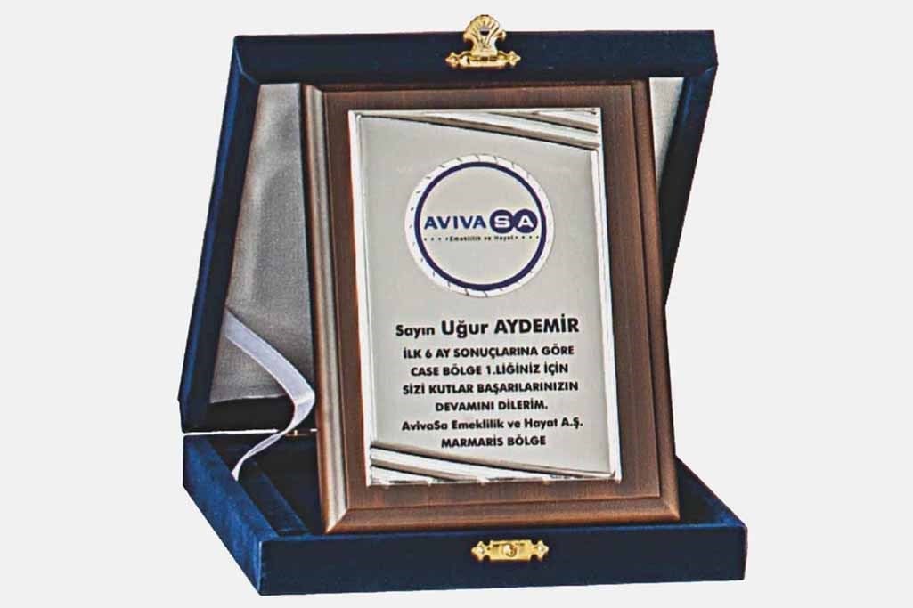 Bayspor M239 12 X 16cm Ahşap Plaket
