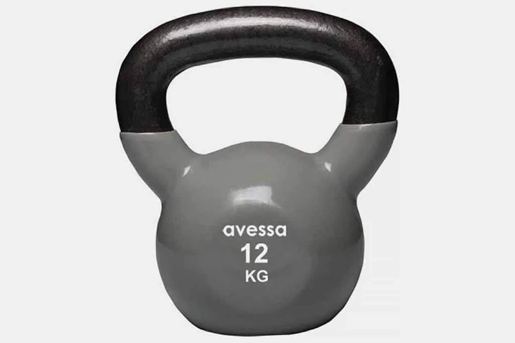 Avessa Gri Kettle Dambıl 12 KG: Estetik Tasarım ve Dayanıklı Malzeme