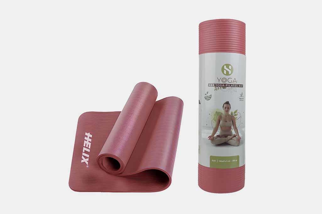 Helix NBR Yoga Matı - Kırmızı