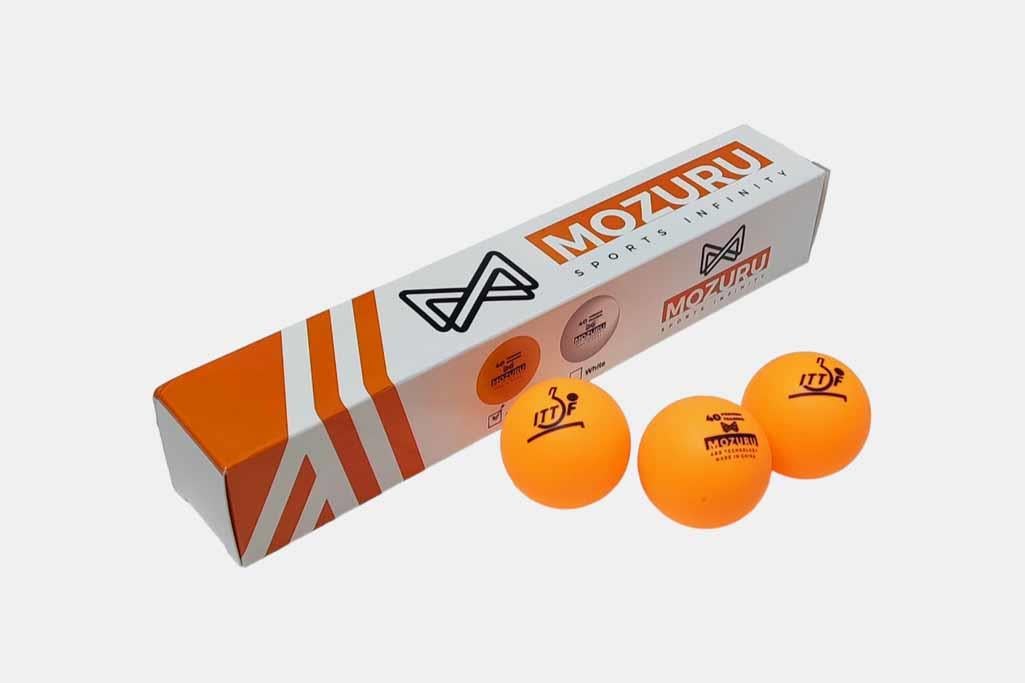 Avessa Mozuru Mzr006-Turuncu ITTF Onaylı Turuncu Pinpon Topu 6LI