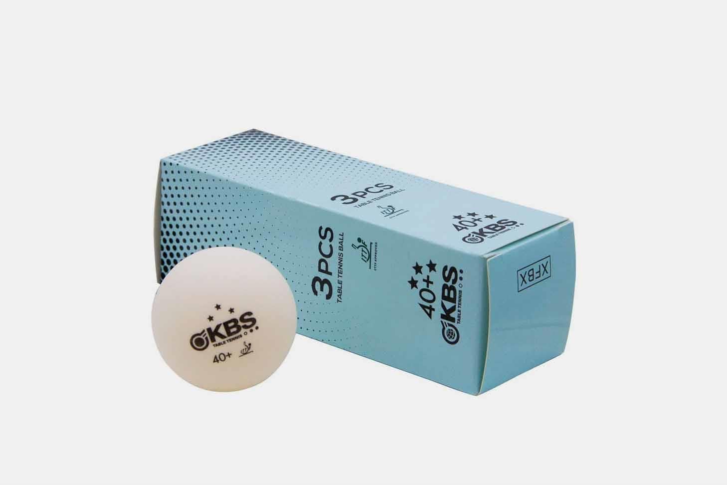 KBS Beyaz 3* 40+ Maç Topu 3lü Kutu