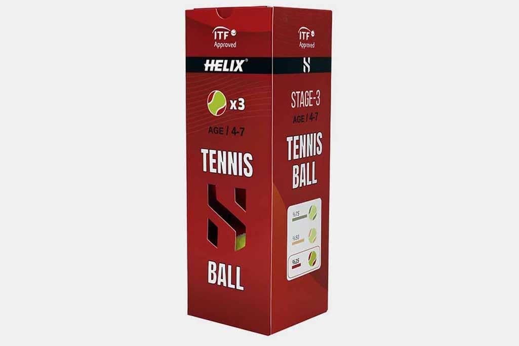 Helix Tenis Topu 4-7 yaş 3lü HT-300  TTF&ITF Onaylı