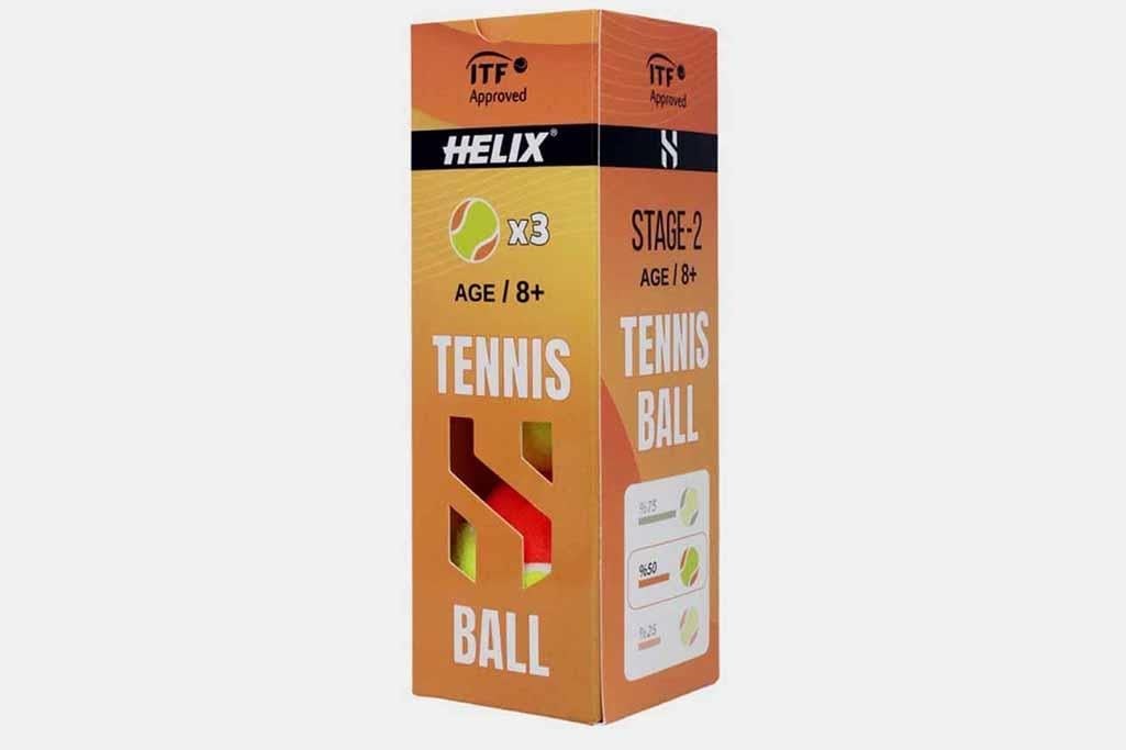 Helix Tenis Topu 8+ yaş 3lü HT-200  TTF&ITF Onaylı