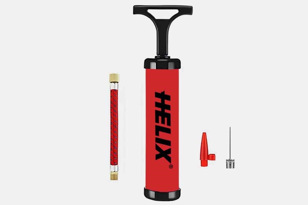 Helix Top Şişirme Pompası IR-10 Kırmızı