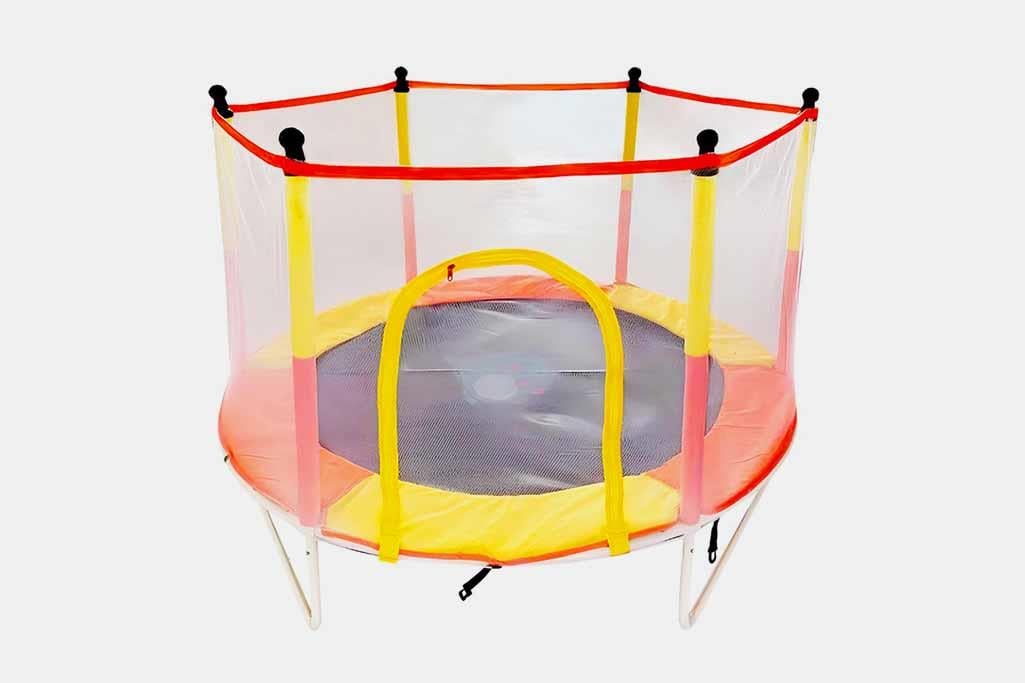 Helix 811238 Fileli Korumalı Trambolin - Turuncu
