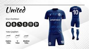 SPORTECH UNİTED Dijital Futbol Forma Takımı