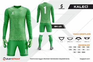 Sportech yeşil kaleci forması