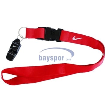 Nike Coachs Nech Lanyard Düdük İpli Kırmızı