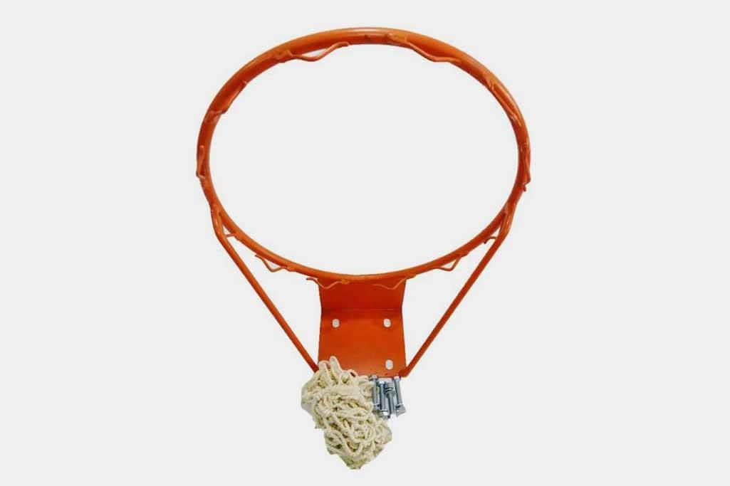 Bayspor Ekonomik Kancalı 45 cm Sabit Basketbol Çemberi - Ekonomik ve Dayanıklı Yapısıyla Basketbol Oyunları için İdeal Seçenek