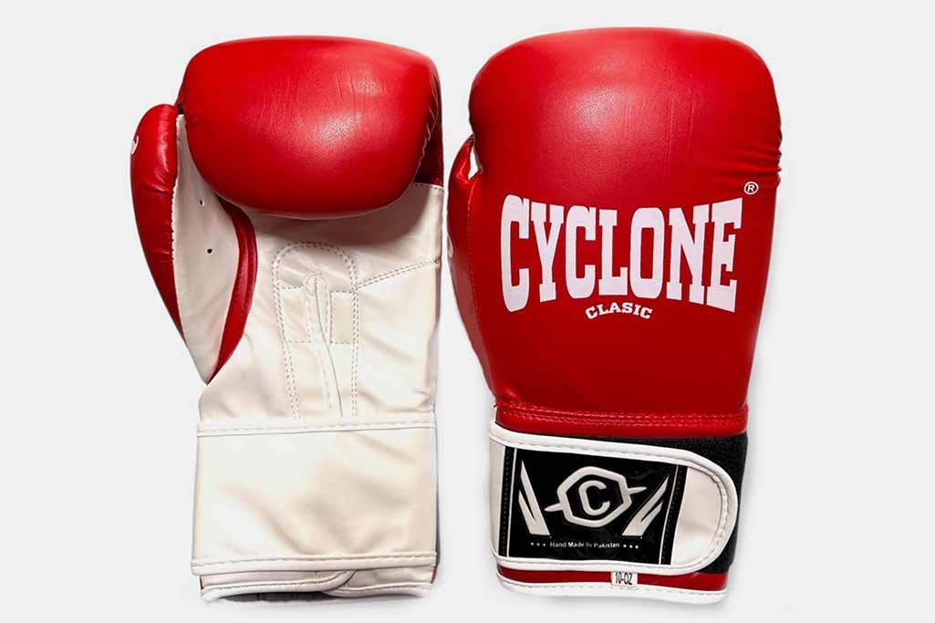 Cyclone Classic Kickboks Eldiveni-Kırmızı