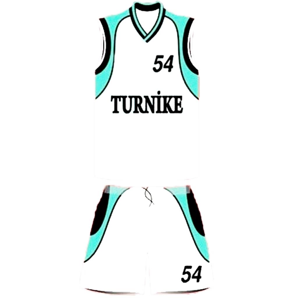 Turnike Basketbol Forma Takım Sırt+Göğüs Numara Dahil