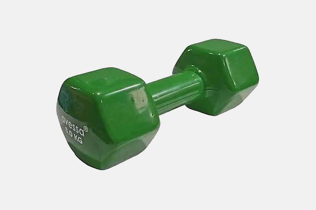Ergonomik Tasarım, Kolay Tutuş: Avessa PVC Vinly 8 Kg Dambıl