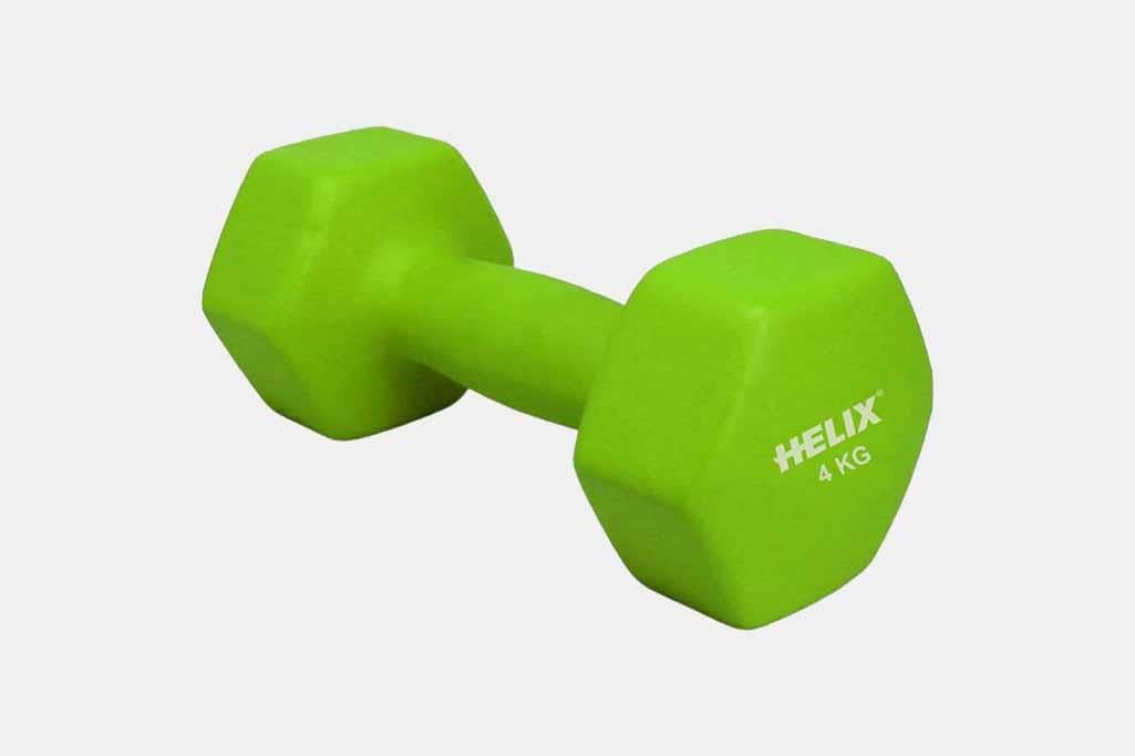 Etkili Kuvvet Antrenmanları için: Helix H-ND4KG Neopren Dambıl - 4 KG