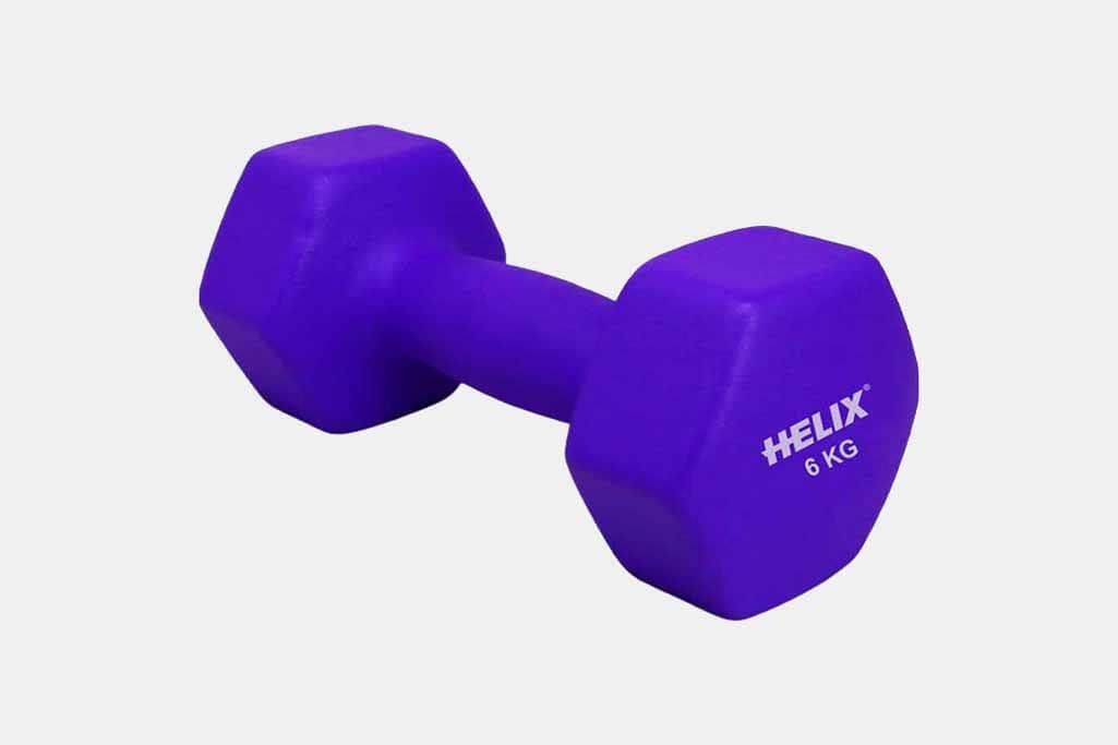 Etkili Kuvvet Antrenmanları için: Helix H-ND6KG Neopren Dambıl - 6 KG