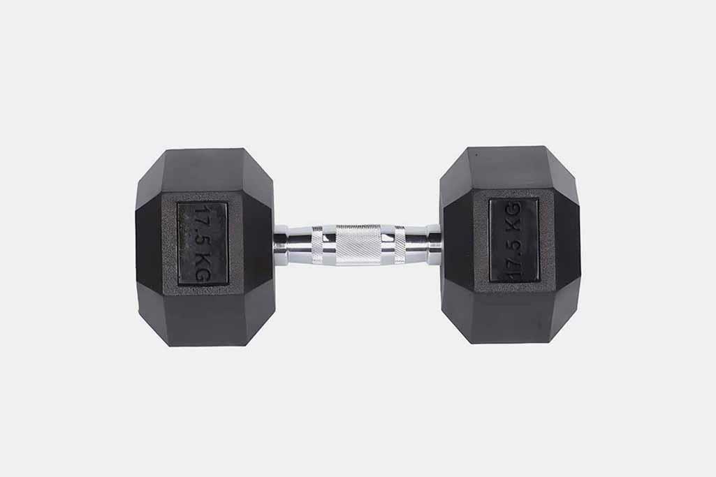 Dayanıklı ve Sağlam: Helix H-RD175KG Kauçuk Dambıl 17,5 KG