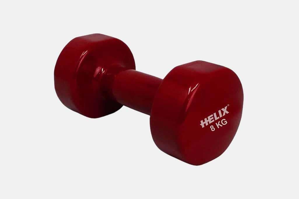 Taşınabilir ve Kullanışlı: Helix H-VKD8KG Vinyl PVC Dambıl - 8 KG