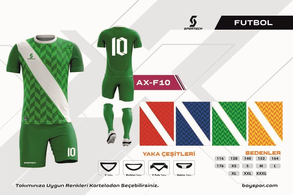 SPORTECH  AX-F10 Dijital Futbol Forma Takımı