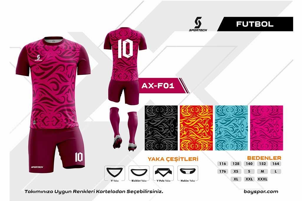 SPORTECH  AX-F01 Dijital Futbol Forma Takımı