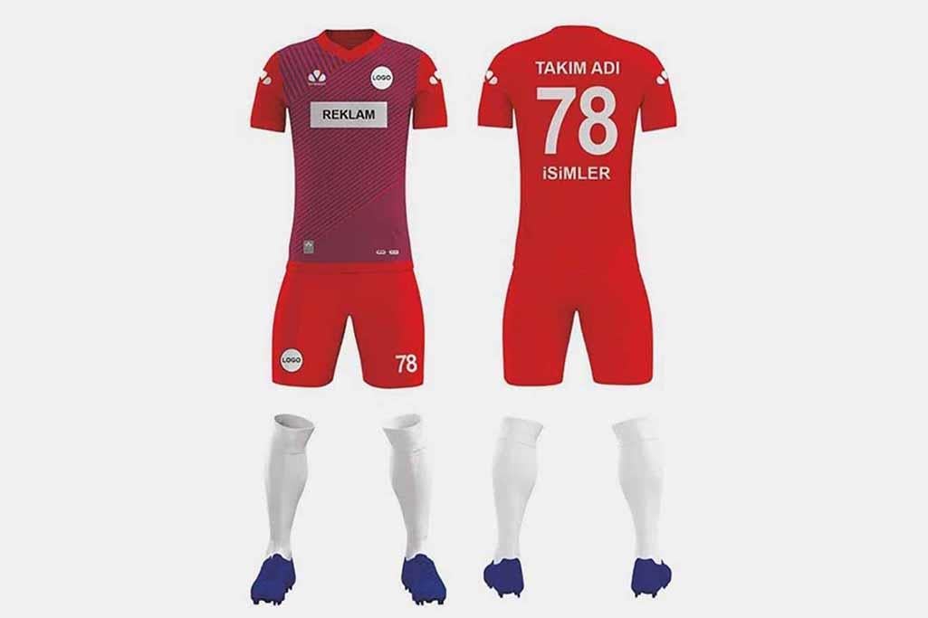 Zeroo ZFD034 Dijital Futbol Forma Takımı