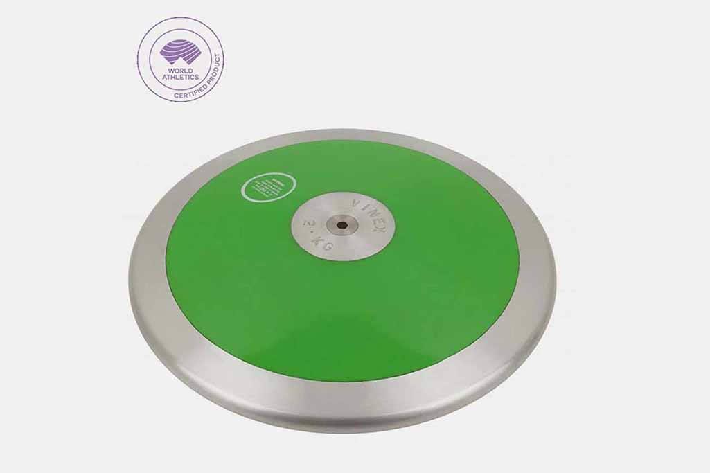 WA Onaylı Vinex Atletizm Diski 2 Kg: Sporcular İçin Optimum Seçenek