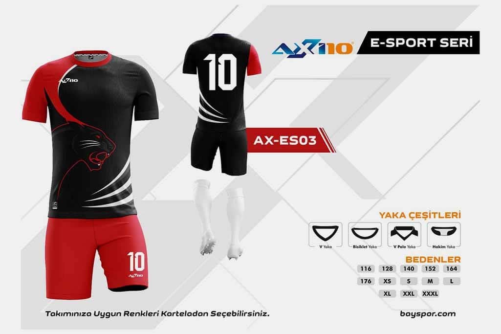 Axi10 AX-ES03 Dijital E-Sport Forması: Oyununuzu Tarzınızla Yansıtın