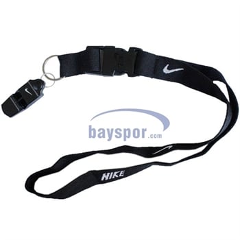 Nike Coachs Nech Lanyard Düdük İpli Siyah