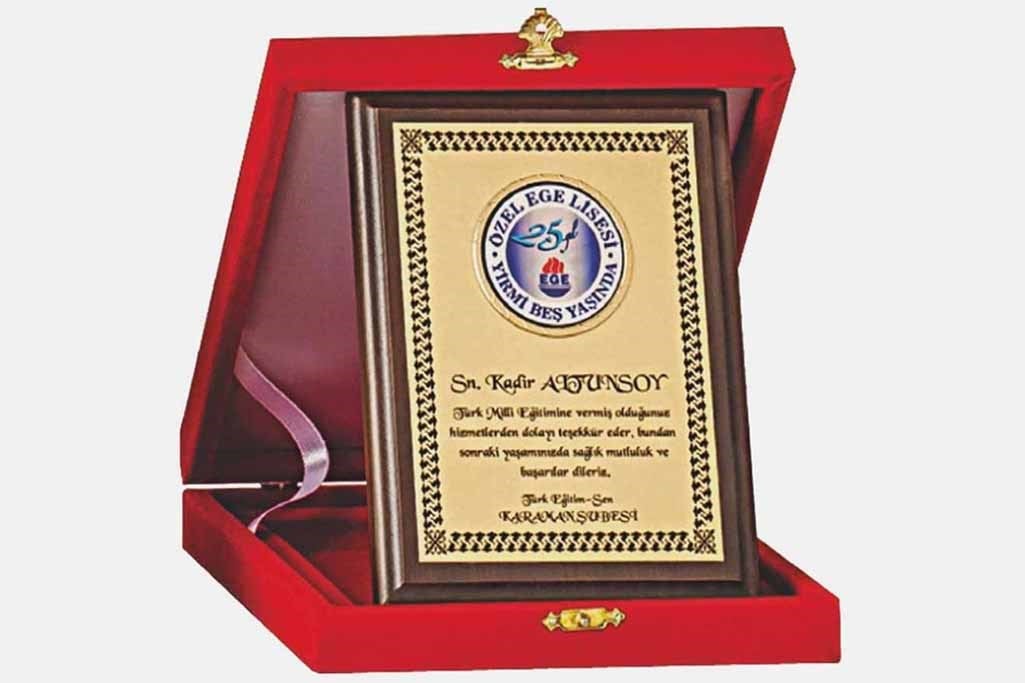 Bayspor M246 12 X 16cm Ahşap Plaket