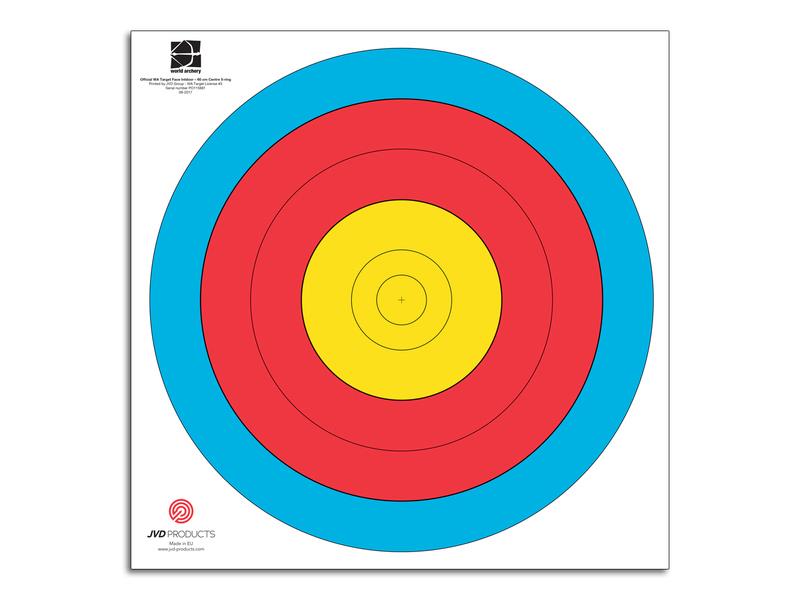 Jvd Hedef Kağıdı Fita Centre 5-Ring 60cm