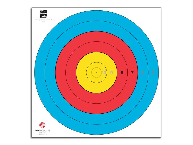 Jvd Hedef Kağıdı Fita Centre 6-Ring 80cm