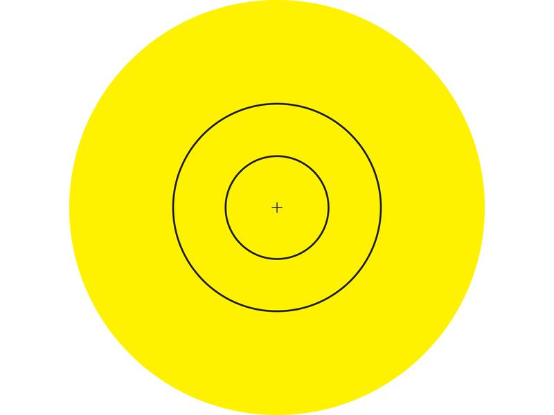Jvd Yedek Hedef Kağıdı Etiketi 120mm Fita 60cm
