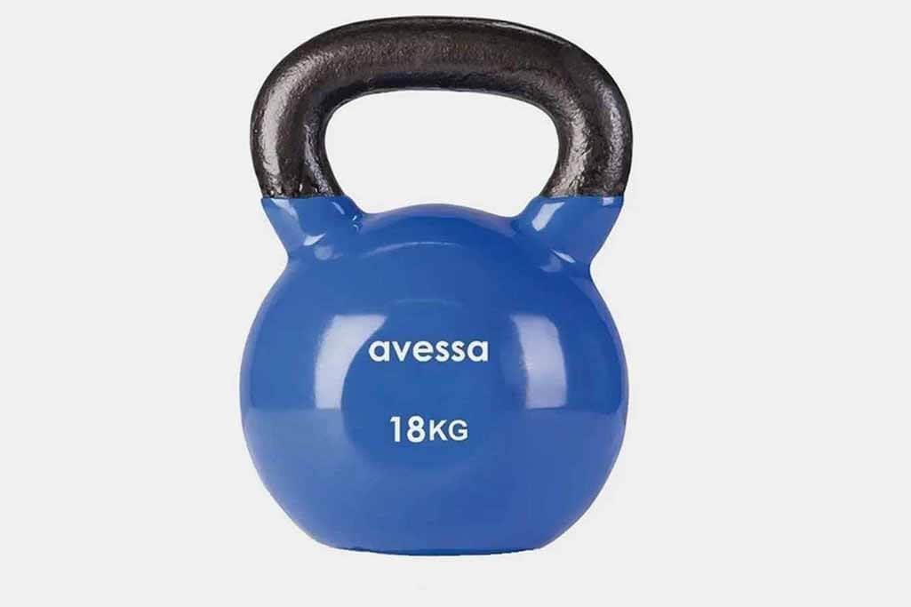 Avessa Mavi 18 KG Kettle Dambıl: Dayanıklı Malzeme ve Ergonomik Tasarım