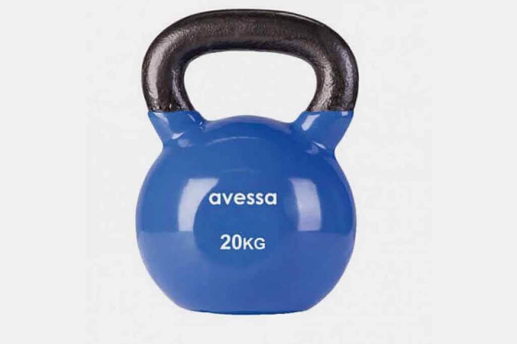 Avessa Mavi 20 KG Kettle Dambıl: Güç ve Estetiği Bir Araya Getirin