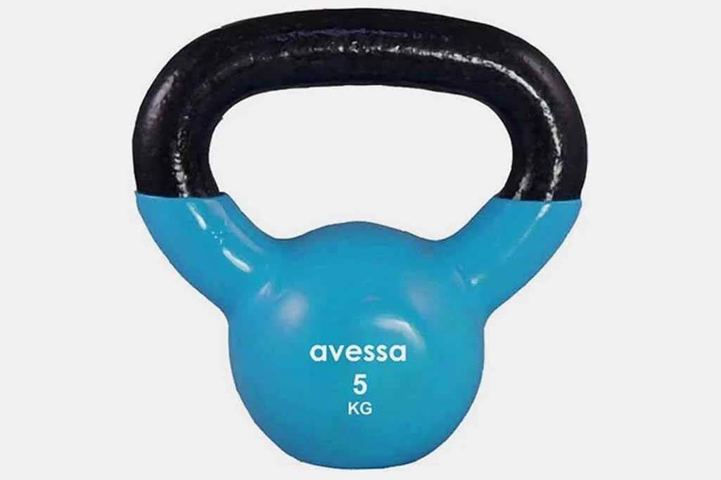 Avessa Turkuaz 5 KG Kettle Dambıl: Evde Fitness ve Güç Antrenmanlarınız İçin Mükemmel Seçenek