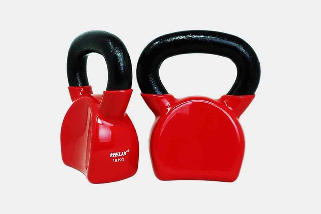 Profesyonel ve Etkili Egzersizler İçin: Helix 10 KG Vinyl Kettlebell