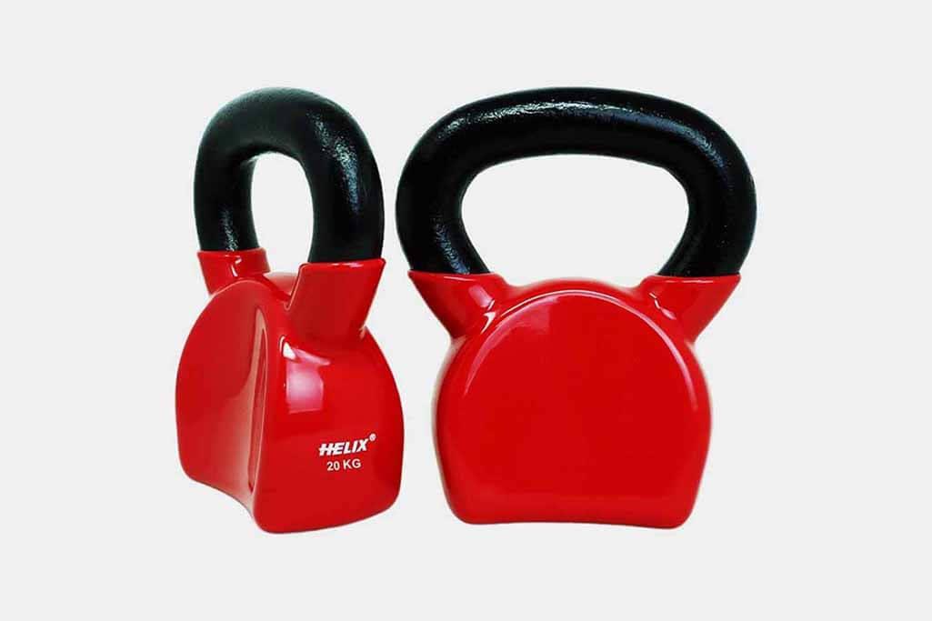 Profesyonel Egzersizler İçin: Helix 20 KG Vinyl Kettlebell ile Üst Düzey Performans