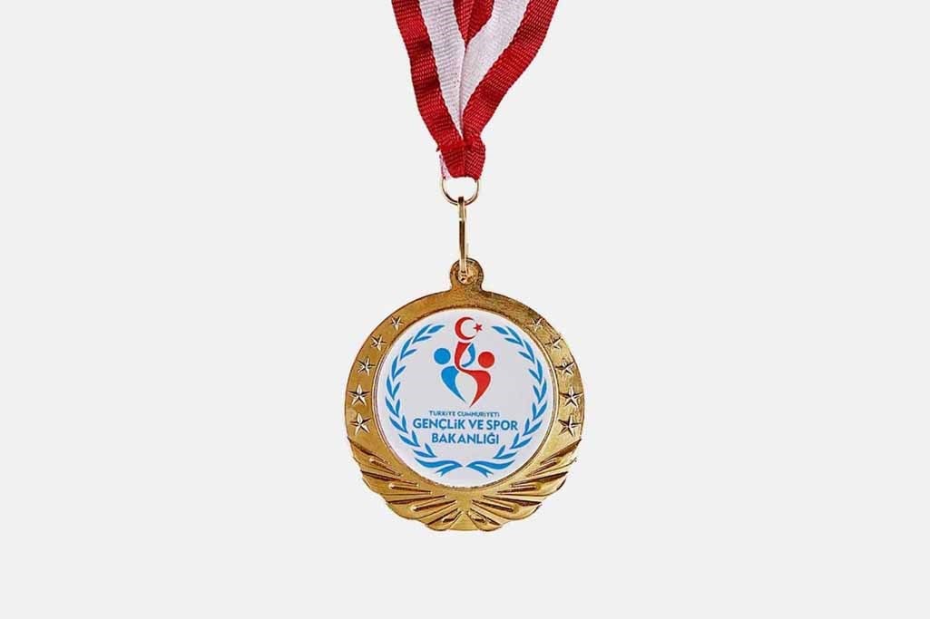 Bayspor Z2  Altın 7 cm Madalya