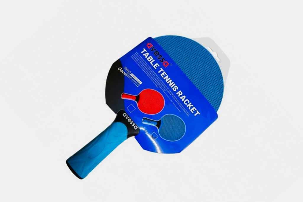 Avessa Rak-1100 Rubber-Pp Masa Tenis Raketi Mavi Renk