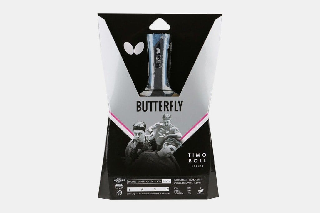 Butterfly 85026S Boll Platin ITTF Onaylı Masa Tenisi Raketi