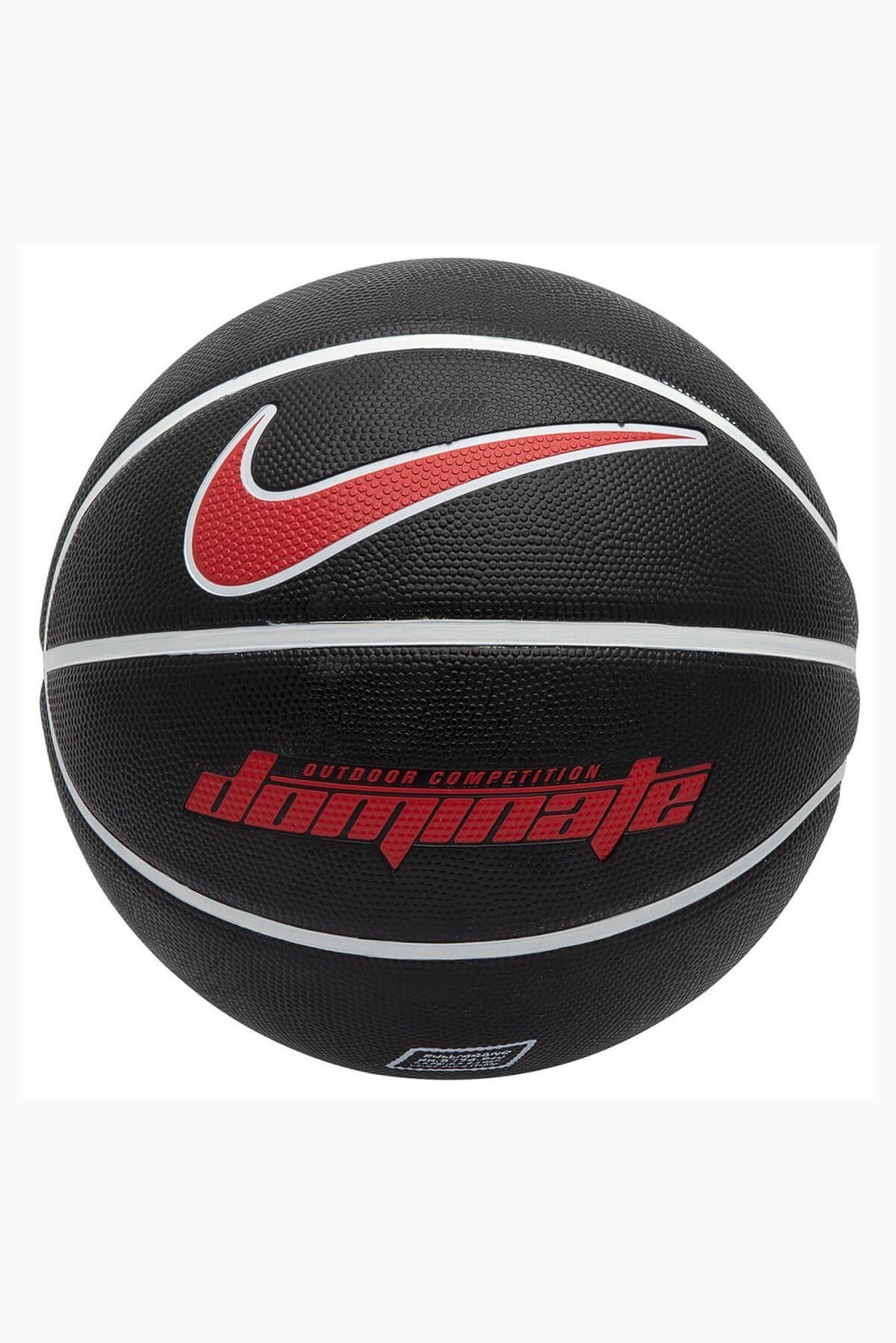Nike Dominate Siyah Kırmızı Basketbol Topu No:7 | bayspor.com
