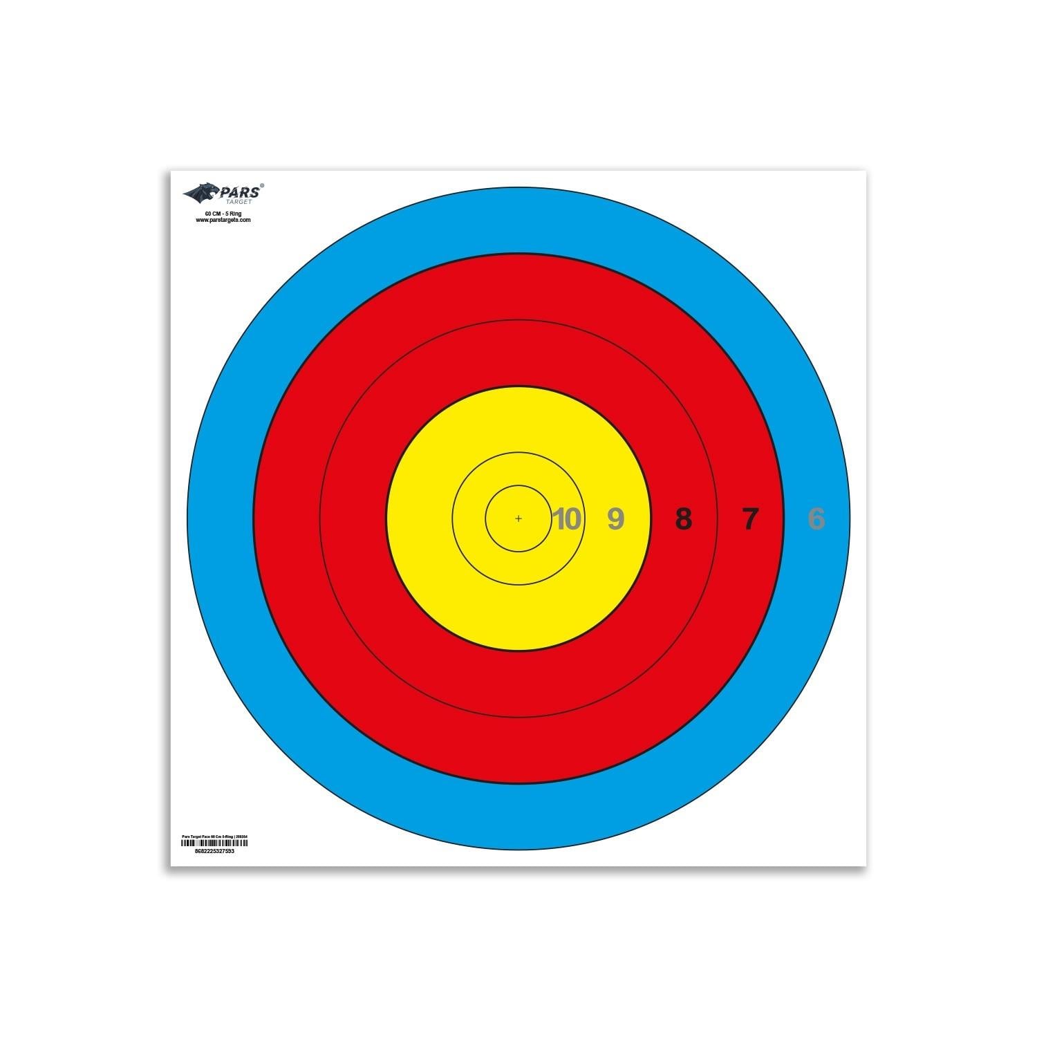 Pars Hedef Kağıdı 5-Ring 60cm
