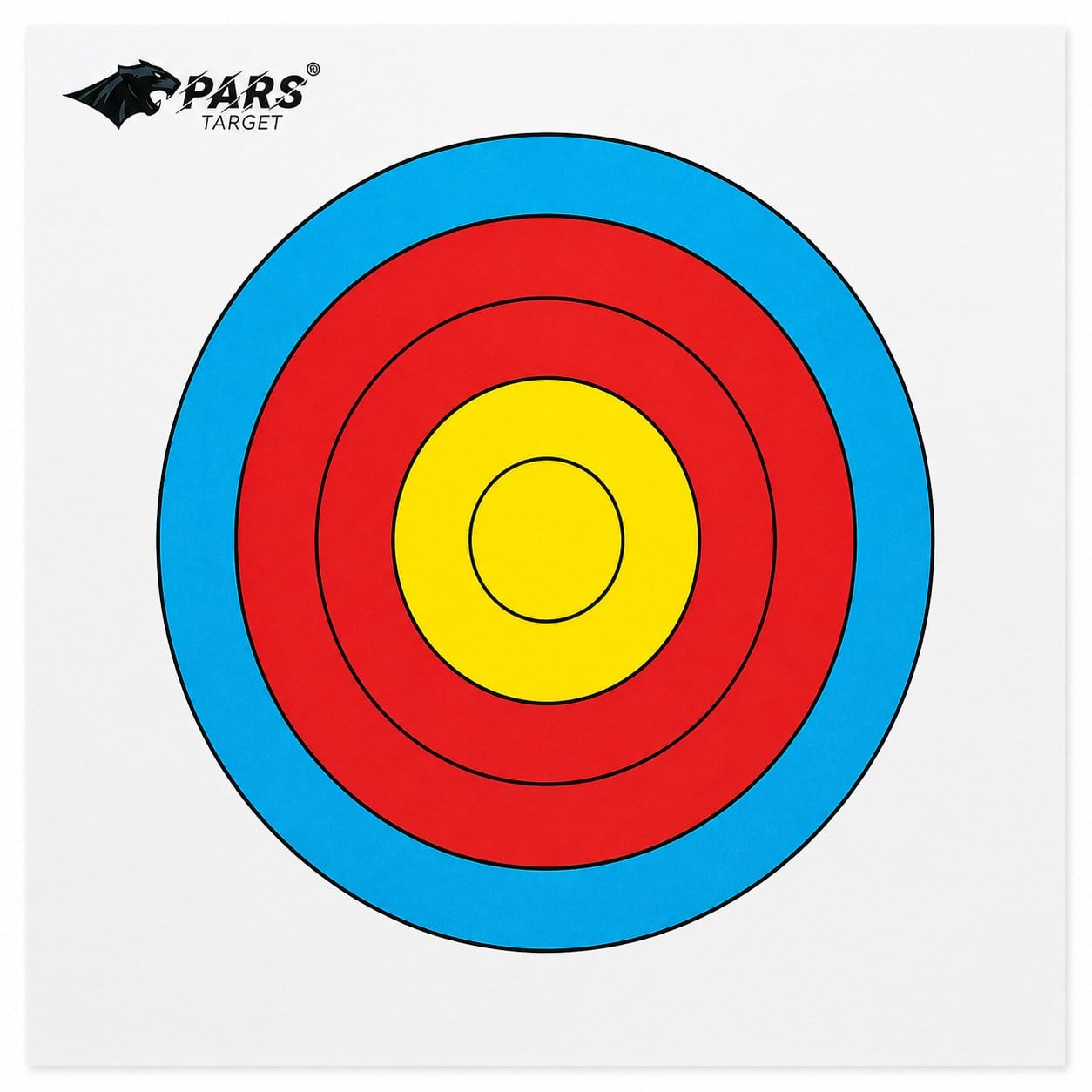 Pars Hedef Kağıdı Klasik Antrenman 15cm