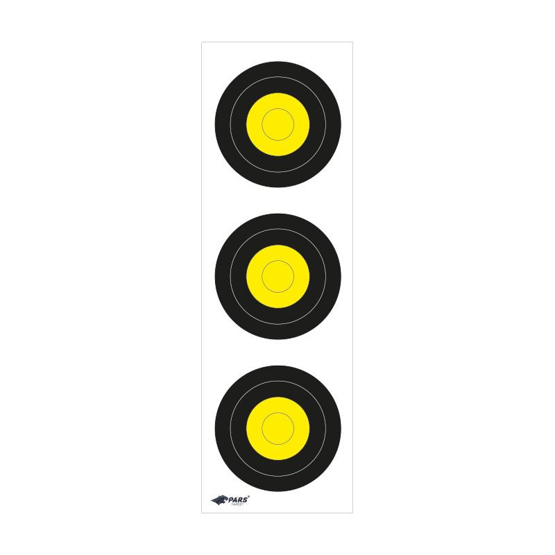 Pars Hedef Kağıdı Klasik Antrenman Uzun 3X20cm